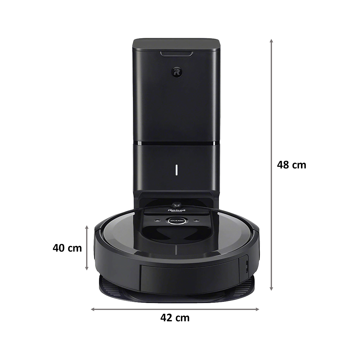 iRobot Roomba Robotic Vacuum Cleaner (i7 Plus i7558, Black)